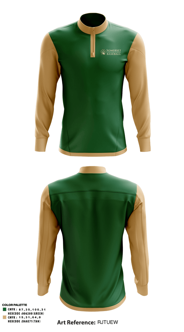 Quarter Zip Jacket, Somerset Christian School Baseball, Baseball, Teamtime, Team time, sublimation, custom sports apparel, team uniforms, spirit wear, spiritwear, sports uniforms, custom shirts, team store, custom team store, fundraiser sports, apparel fundraiser