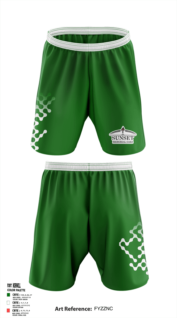 Athletic Shorts With Pockets, Sunset Memorial Oaks Funeral Home, , Teamtime, Team time, sublimation, custom sports apparel, team uniforms, spirit wear, spiritwear, sports uniforms, custom shirts, team store, custom team store, fundraiser sports, apparel fundraiser