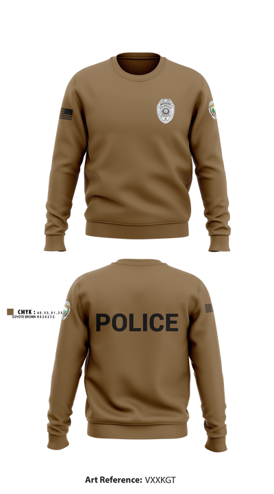 TAYLORSVILLE POLICE DEPARTMENT LT 27466887 Crew Neck Sweatshirt - 2