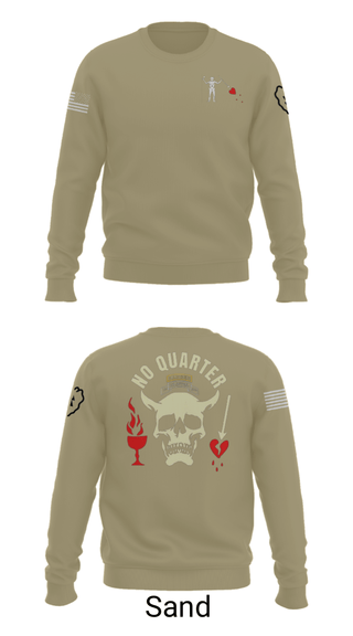 Crew Neck Sweatshirt, , Army, Teamtime, Team time, sublimation, custom sports apparel, team uniforms, spirit wear, spiritwear, sports uniforms, custom shirts, team store, custom team store, fundraiser sports, apparel fundraiser