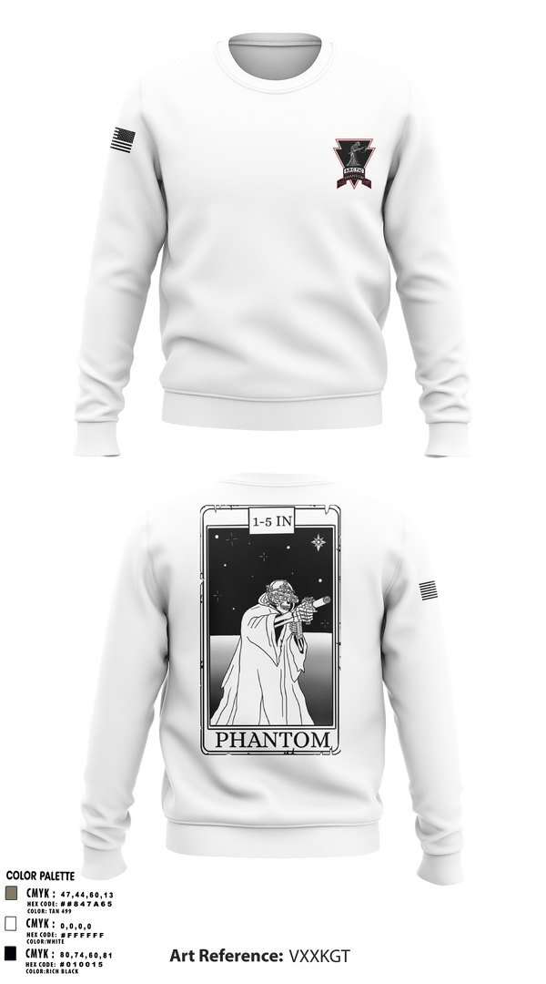 Crew Neck Sweatshirt, 1-5 Recon, Army, Teamtime, Team time, sublimation, custom sports apparel, team uniforms, spirit wear, spiritwear, sports uniforms, custom shirts, team store, custom team store, fundraiser sports, apparel fundraiser
