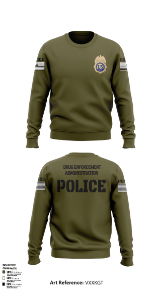 Crew Neck Sweatshirt, , Police, Teamtime, Team time, sublimation, custom sports apparel, team uniforms, spirit wear, spiritwear, sports uniforms, custom shirts, team store, custom team store, fundraiser sports, apparel fundraiser