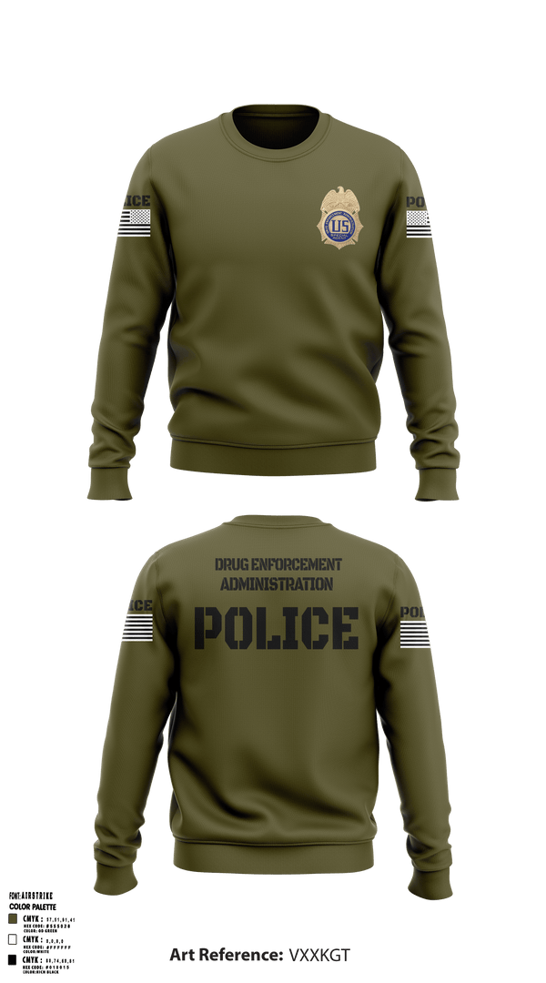 Crew Neck Sweatshirt, , Police, Teamtime, Team time, sublimation, custom sports apparel, team uniforms, spirit wear, spiritwear, sports uniforms, custom shirts, team store, custom team store, fundraiser sports, apparel fundraiser