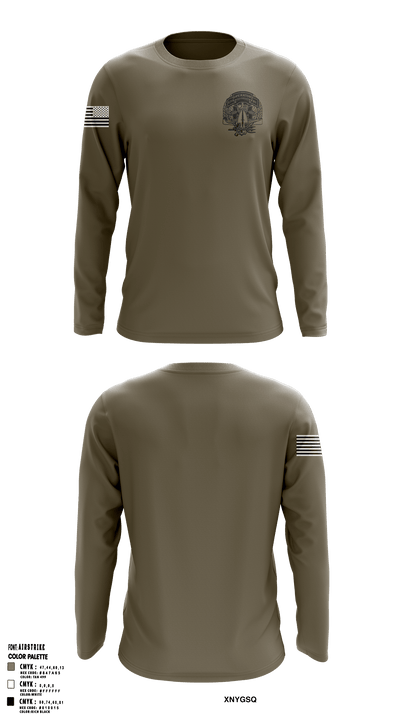 6th Operator Bn 26768523 Long Sleeve Performance Shirt - 1