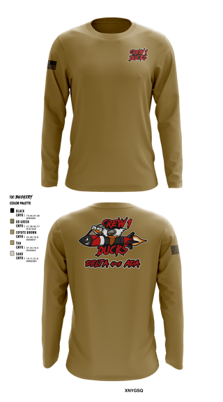 Long Sleeve Performance Shirt, , Army, Teamtime, Team time, sublimation, custom sports apparel, team uniforms, spirit wear, spiritwear, sports uniforms, custom shirts, team store, custom team store, fundraiser sports, apparel fundraiser