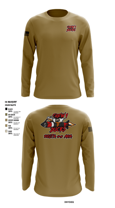 Delta 4-5 58559779 Long Sleeve Performance Shirt - 8