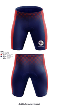 Colonials Track and Field 57472743 Men's Compression Shorts - 2
