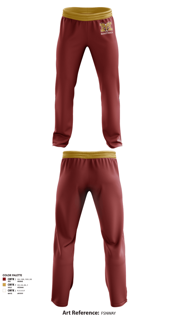 Sweatpants, Marion High School Basketball, Women's Basketball, Teamtime, Team time, sublimation, custom sports apparel, team uniforms, spirit wear, spiritwear, sports uniforms, custom shirts, team store, custom team store, fundraiser sports, apparel fundraiser