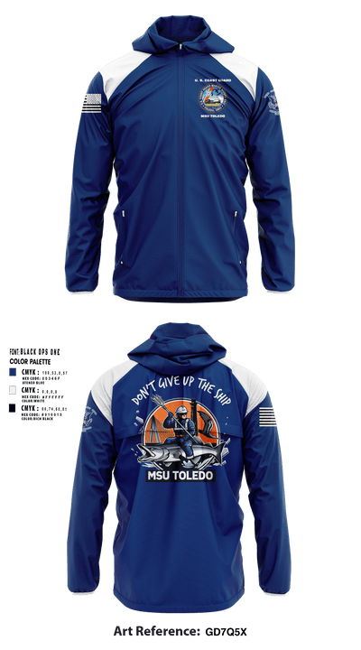 MSU Toledo 42341153 Windbreaker - 3