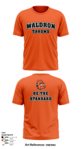 Waldron High School Track 38428946 Short Sleeve Performance Shirt - 4