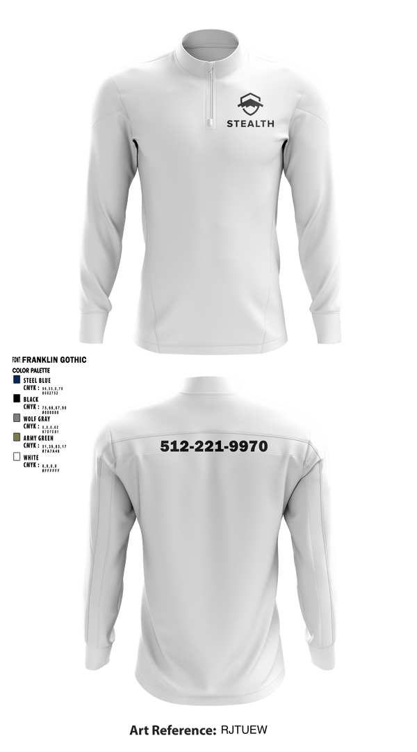 Quarter Zip Jacket, Stealth customs, , Teamtime, Team time, sublimation, custom sports apparel, team uniforms, spirit wear, spiritwear, sports uniforms, custom shirts, team store, custom team store, fundraiser sports, apparel fundraiser