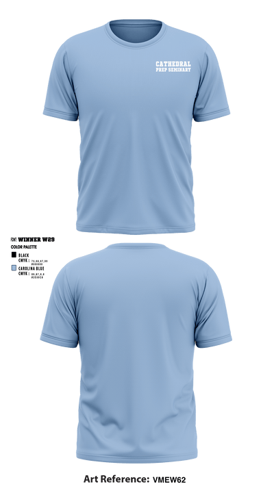 Cathedral Prep Seminary 26405407 Short Sleeve Performance Shirt - 3