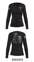 SWAT 47192755 Women's Long Sleeve V-neck Shirt - 37