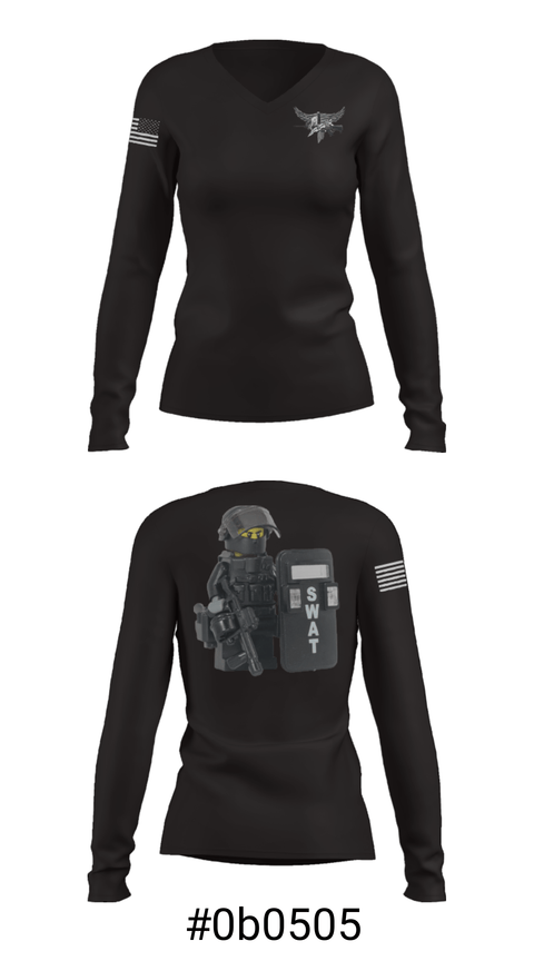 Women's Long Sleeve Vneck Shirt, , , Teamtime, Team time, sublimation, custom sports apparel, team uniforms, spirit wear, spiritwear, sports uniforms, custom shirts, team store, custom team store, fundraiser sports, apparel fundraiser