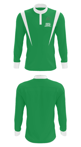 Quarter Zip Jacket, Cresset Christian Academy Basketball, Women's Basketball, Teamtime, Team time, sublimation, custom sports apparel, team uniforms, spirit wear, spiritwear, sports uniforms, custom shirts, team store, custom team store, fundraiser sports, apparel fundraiser