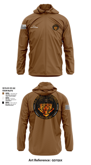 Windbreaker, Evansville Army Recruiting Company, , Teamtime, Team time, sublimation, custom sports apparel, team uniforms, spirit wear, spiritwear, sports uniforms, custom shirts, team store, custom team store, fundraiser sports, apparel fundraiser