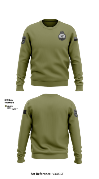 Crew Neck Sweatshirt, , Coast Guard, Teamtime, Team time, sublimation, custom sports apparel, team uniforms, spirit wear, spiritwear, sports uniforms, custom shirts, team store, custom team store, fundraiser sports, apparel fundraiser