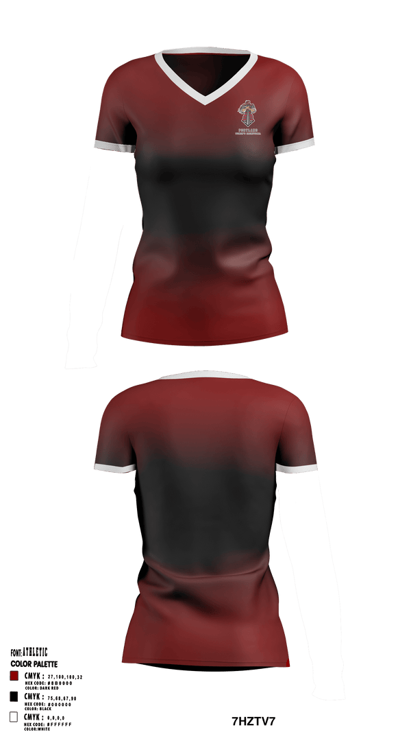 Women's Short Sleeve Vneck Shirt, Portland High School Basketball, Women's Basketball, Teamtime, Team time, sublimation, custom sports apparel, team uniforms, spirit wear, spiritwear, sports uniforms, custom shirts, team store, custom team store, fundraiser sports, apparel fundraiser