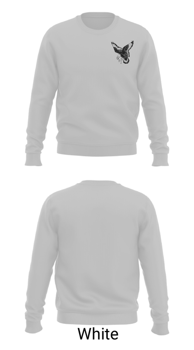 Mississinawa Valley Senior High School Basketball 73105760 Crew Neck Sweatshirt - 2