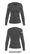 South Central Calhoun High School Golf 46544103 Women's Long Sleeve V-neck Shirt - 25