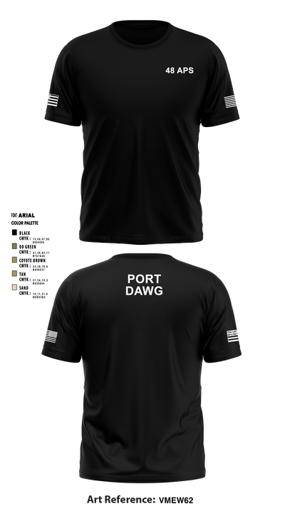 48 aps 32006617 Short Sleeve Performance Shirt - 1