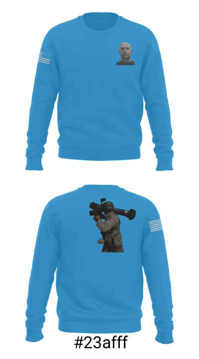 B-Troop 1/11 ACR 72501441 Crew Neck Sweatshirt - 2