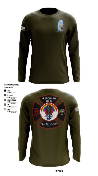 DDT 20743334 Long Sleeve Performance Shirt - 2