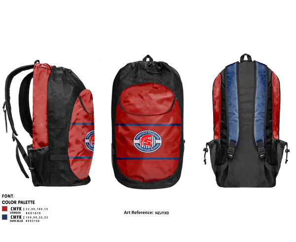 Gear Bag, Deerfield Spartans, Cross Country, Teamtime, Team time, sublimation, custom sports apparel, team uniforms, spirit wear, spiritwear, sports uniforms, custom shirts, team store, custom team store, fundraiser sports, apparel fundraiser