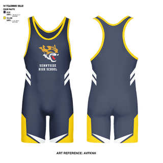 Wrestling Singlet, Sunnyside High School Wrestling, Wrestling, Teamtime, Team time, sublimation, custom sports apparel, team uniforms, spirit wear, spiritwear, sports uniforms, custom shirts, team store, custom team store, fundraiser sports, apparel fundraiser