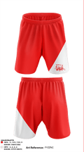 William Henry Harrison High School Cheer 60783078 Athletic Shorts With Pockets - 1