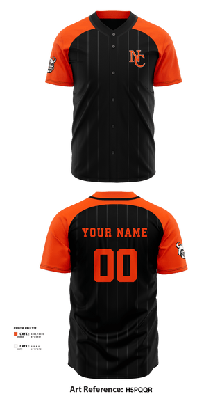 Full Button Baseball Jersey, North Canton Hoover Vikings, Baseball, Teamtime, Team time, sublimation, custom sports apparel, team uniforms, spirit wear, spiritwear, sports uniforms, custom shirts, team store, custom team store, fundraiser sports, apparel fundraiser