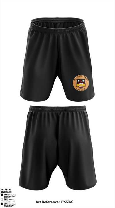 MSARNG OCS Class 66 93679555 Athletic Shorts With Pockets - 49