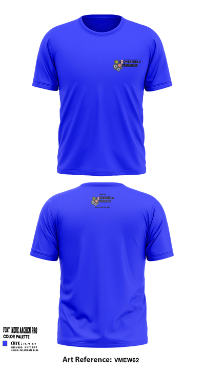 StoneShield Ministries 46162307 Short Sleeve Performance Shirt - 1