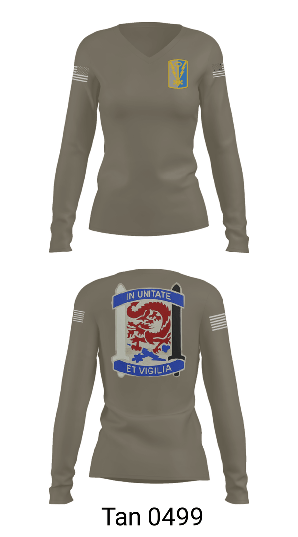 Women's Long Sleeve Vneck Shirt, , Army, Teamtime, Team time, sublimation, custom sports apparel, team uniforms, spirit wear, spiritwear, sports uniforms, custom shirts, team store, custom team store, fundraiser sports, apparel fundraiser