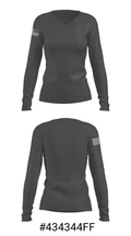Roselle Catholic High School Volleyball 47966888 Women's Long Sleeve V-neck Shirt - 25