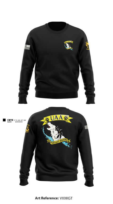 Crew Neck Sweatshirt, ARMY ROTC, Army, Teamtime, Team time, sublimation, custom sports apparel, team uniforms, spirit wear, spiritwear, sports uniforms, custom shirts, team store, custom team store, fundraiser sports, apparel fundraiser