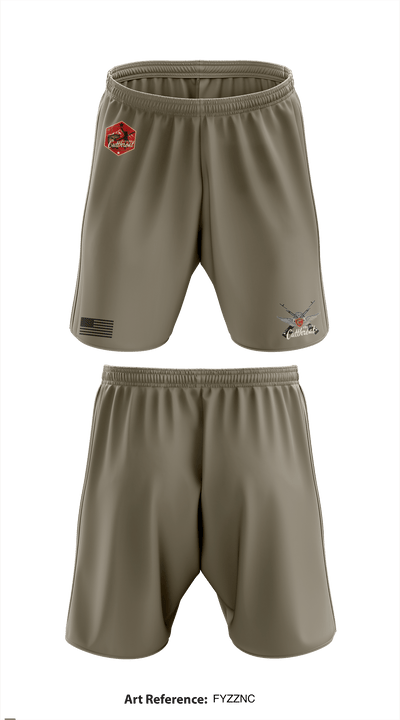 A Co. 2-211th GSAB 21328090 Athletic Shorts With Pockets - 2