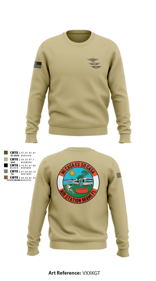 Crew Neck Sweatshirt, , Coast Guard, Teamtime, Team time, sublimation, custom sports apparel, team uniforms, spirit wear, spiritwear, sports uniforms, custom shirts, team store, custom team store, fundraiser sports, apparel fundraiser