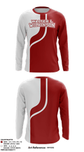 Walter L Wilkinson Middle School Track 48432782 Long Sleeve Performance Shirt - 1