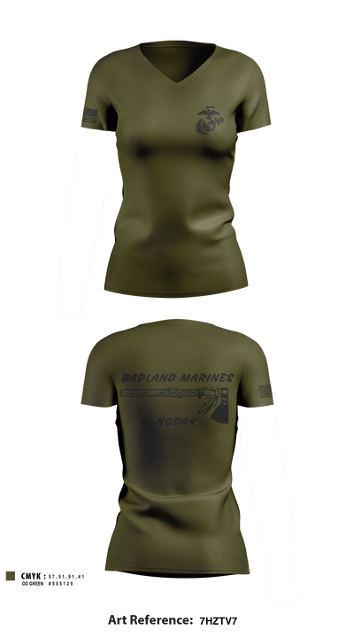 Det Mp Spt Co 4th LE BN 81094028 Women's Short Sleeve V-neck Shirt - 1
