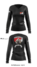 6-17 CAV 92718622 Women's Long Sleeve V-neck Shirt - 1