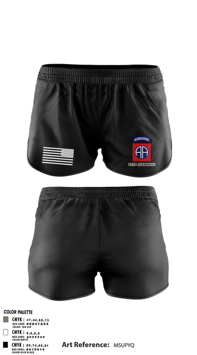 82nd airborne 92511168 Ranger Panties - 3