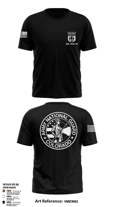 HHD, JFHQ-COARNG 38031831 Short Sleeve Performance Shirt - 5