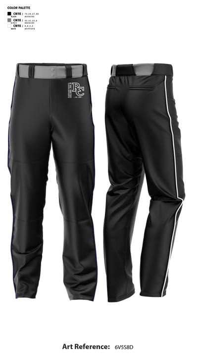 Reno Continental Little League Baseball 24701788 Baseball Pants - 1
