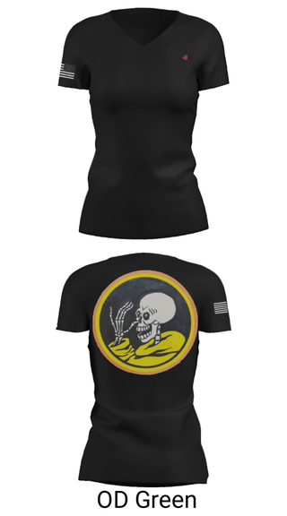 Women's Short Sleeve Vneck Shirt, , Army, Teamtime, Team time, sublimation, custom sports apparel, team uniforms, spirit wear, spiritwear, sports uniforms, custom shirts, team store, custom team store, fundraiser sports, apparel fundraiser