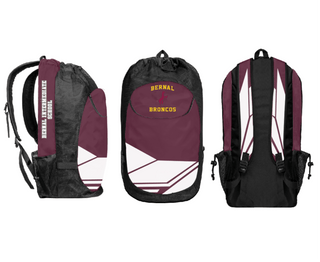 Gear Bag, Bernal Intermediate School, Spirit Store, Teamtime, Team time, sublimation, custom sports apparel, team uniforms, spirit wear, spiritwear, sports uniforms, custom shirts, team store, custom team store, fundraiser sports, apparel fundraiser