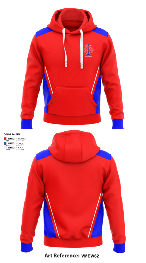 Hoodie, Des Lacs-Burlington High School Baseball, Baseball, Teamtime, Team time, sublimation, custom sports apparel, team uniforms, spirit wear, spiritwear, sports uniforms, custom shirts, team store, custom team store, fundraiser sports, apparel fundraiser