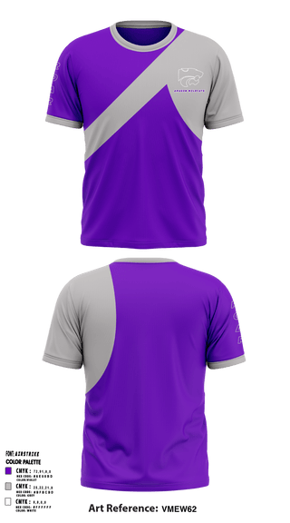 Short Sleeve Performance Shirt, Aragon wildcats, Football, Teamtime, Team time, sublimation, custom sports apparel, team uniforms, spirit wear, spiritwear, sports uniforms, custom shirts, team store, custom team store, fundraiser sports, apparel fundraiser