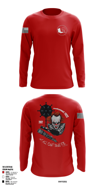 Mobile unit 2 64041633 Long Sleeve Performance Shirt - 51