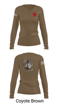 1-111th IN BN 37171288 Women's Long Sleeve V-neck Shirt - 15
